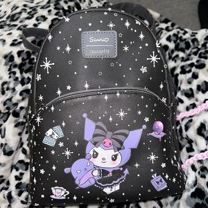 Loungefly glow in the dark Kuromi backpack